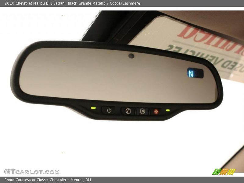 Black Granite Metallic / Cocoa/Cashmere 2010 Chevrolet Malibu LTZ Sedan