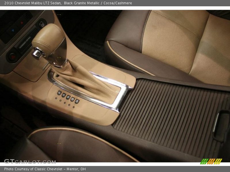 Black Granite Metallic / Cocoa/Cashmere 2010 Chevrolet Malibu LTZ Sedan
