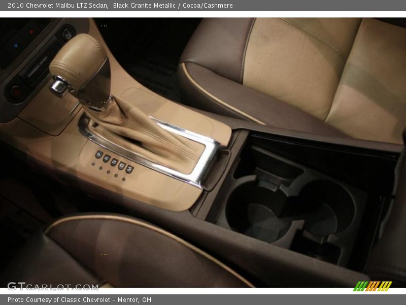 Black Granite Metallic / Cocoa/Cashmere 2010 Chevrolet Malibu LTZ Sedan