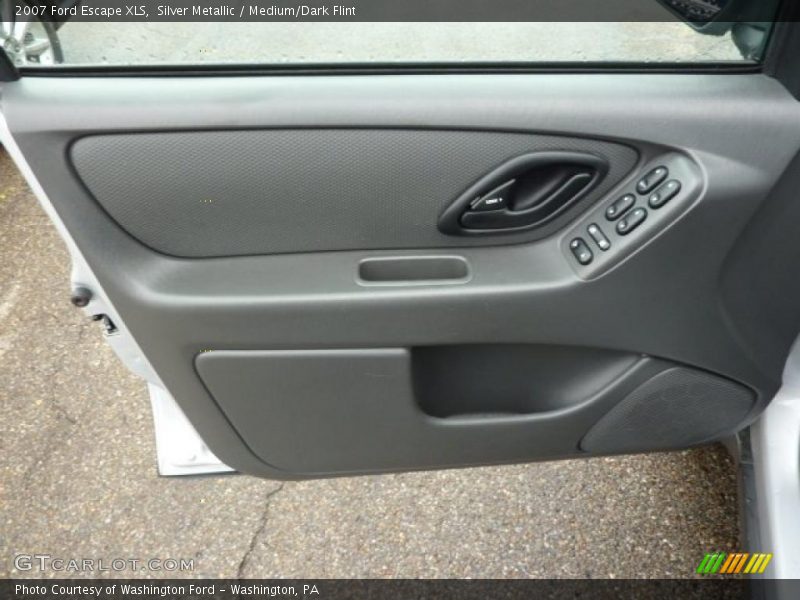 Silver Metallic / Medium/Dark Flint 2007 Ford Escape XLS
