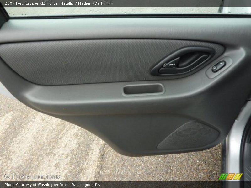 Silver Metallic / Medium/Dark Flint 2007 Ford Escape XLS