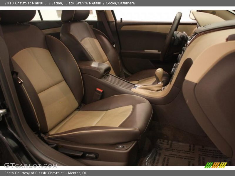 Black Granite Metallic / Cocoa/Cashmere 2010 Chevrolet Malibu LTZ Sedan