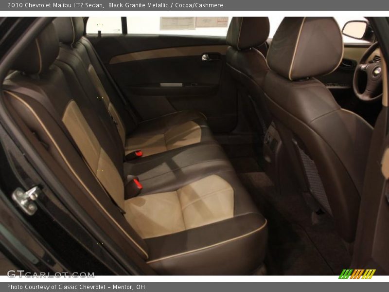 Black Granite Metallic / Cocoa/Cashmere 2010 Chevrolet Malibu LTZ Sedan