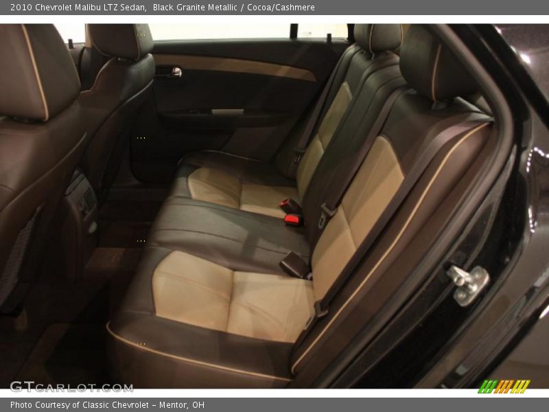 Black Granite Metallic / Cocoa/Cashmere 2010 Chevrolet Malibu LTZ Sedan