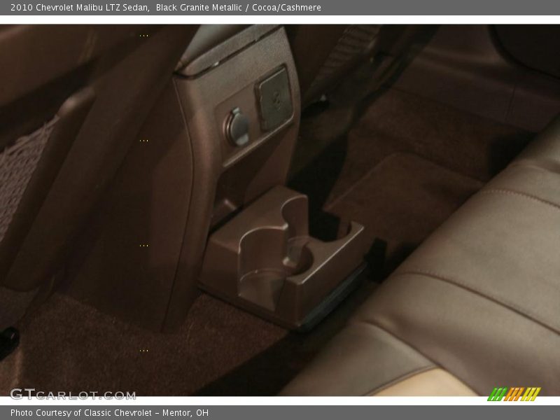 Black Granite Metallic / Cocoa/Cashmere 2010 Chevrolet Malibu LTZ Sedan