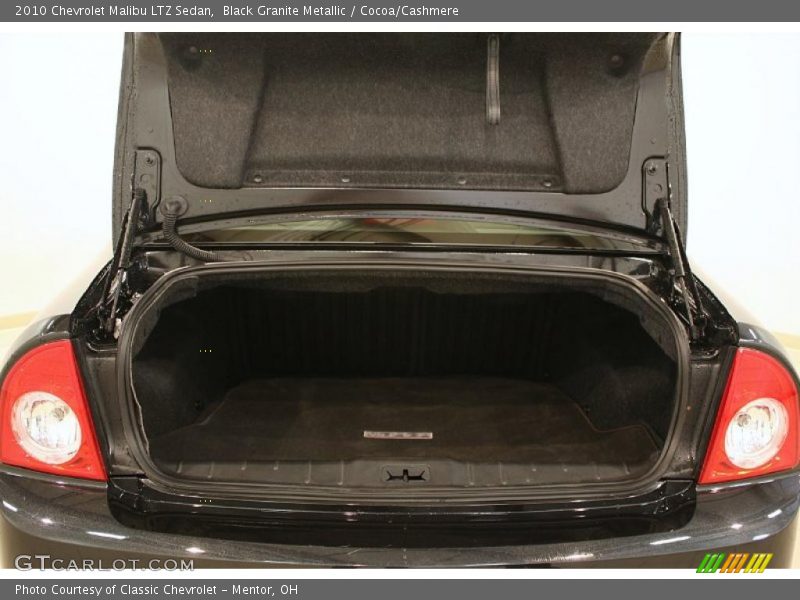 Black Granite Metallic / Cocoa/Cashmere 2010 Chevrolet Malibu LTZ Sedan