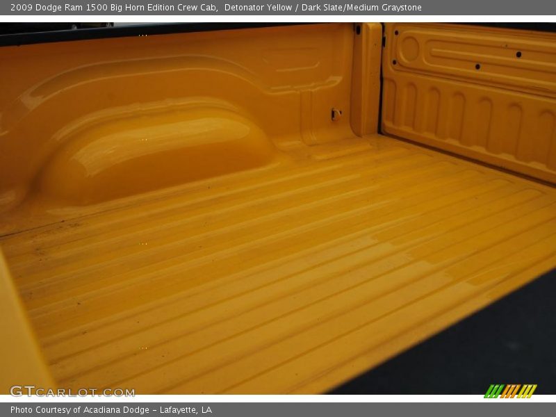 Detonator Yellow / Dark Slate/Medium Graystone 2009 Dodge Ram 1500 Big Horn Edition Crew Cab