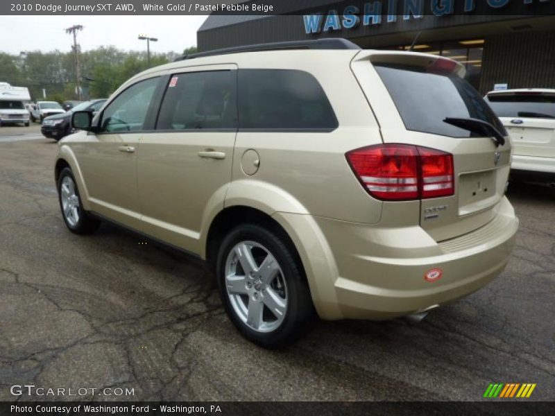 White Gold / Pastel Pebble Beige 2010 Dodge Journey SXT AWD