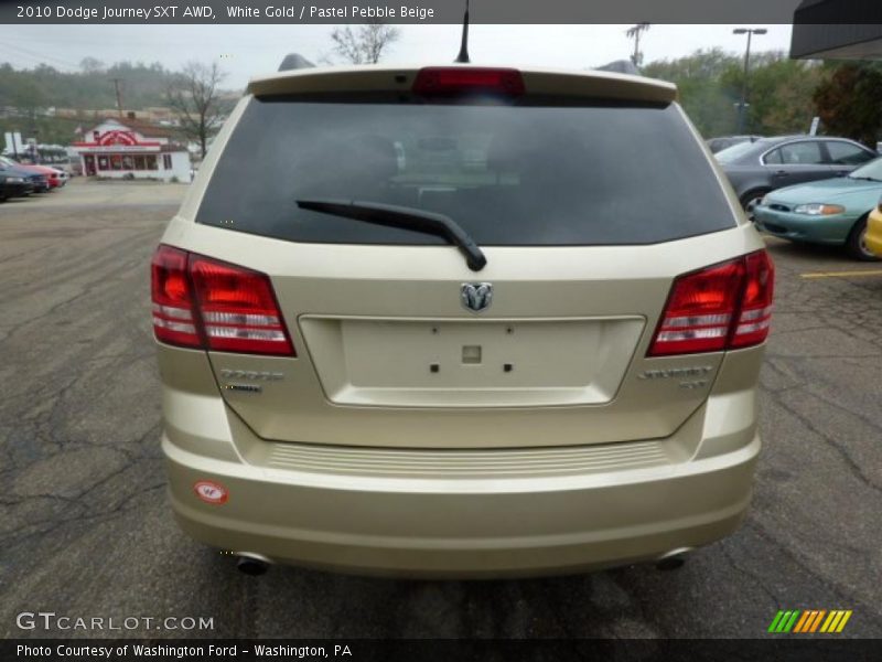 White Gold / Pastel Pebble Beige 2010 Dodge Journey SXT AWD