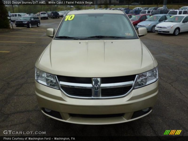 White Gold / Pastel Pebble Beige 2010 Dodge Journey SXT AWD