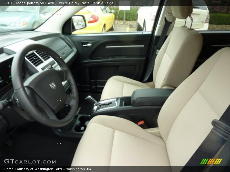 White Gold / Pastel Pebble Beige 2010 Dodge Journey SXT AWD