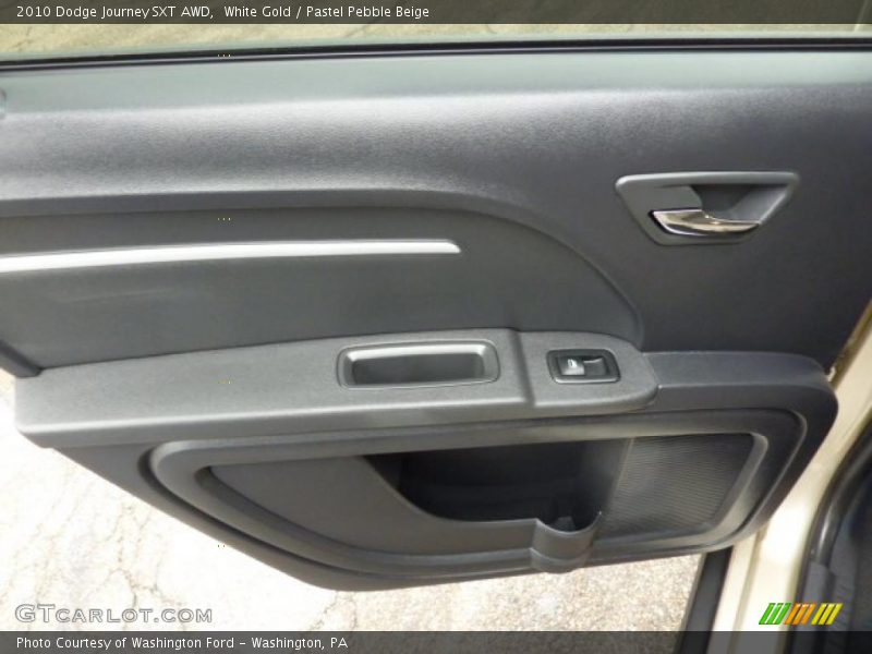 White Gold / Pastel Pebble Beige 2010 Dodge Journey SXT AWD