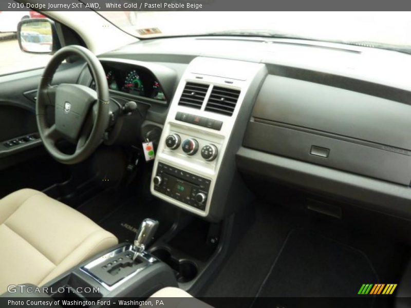 White Gold / Pastel Pebble Beige 2010 Dodge Journey SXT AWD
