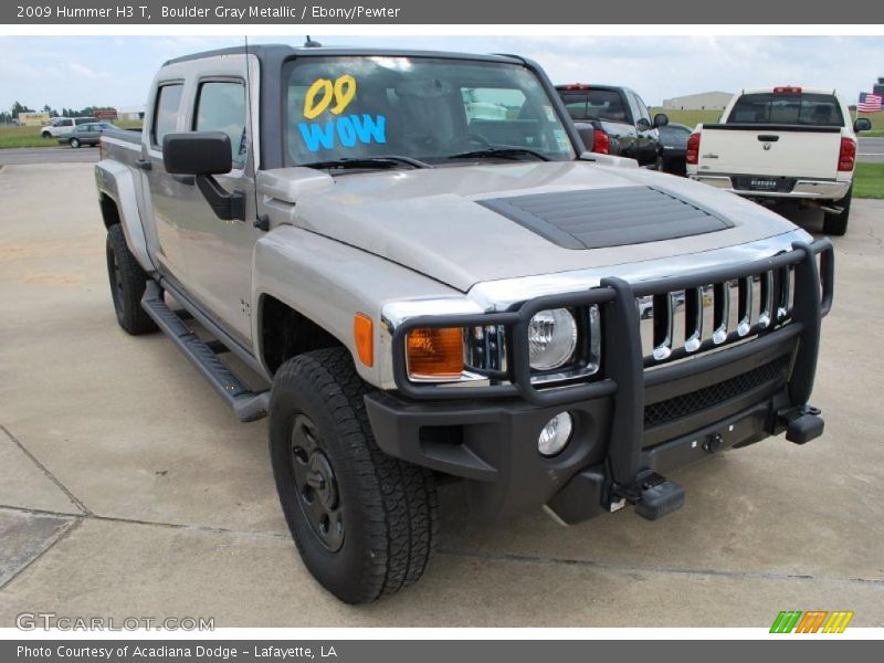 Boulder Gray Metallic / Ebony/Pewter 2009 Hummer H3 T