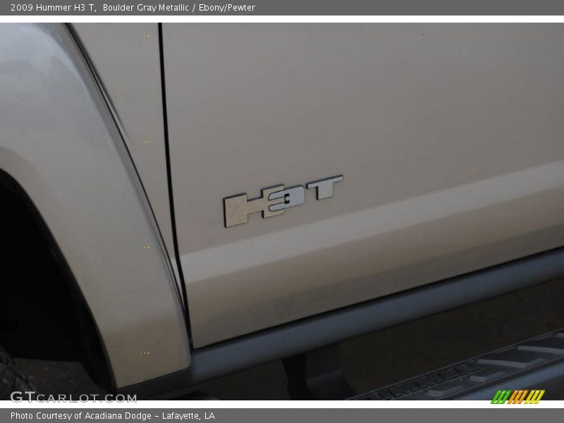 Boulder Gray Metallic / Ebony/Pewter 2009 Hummer H3 T