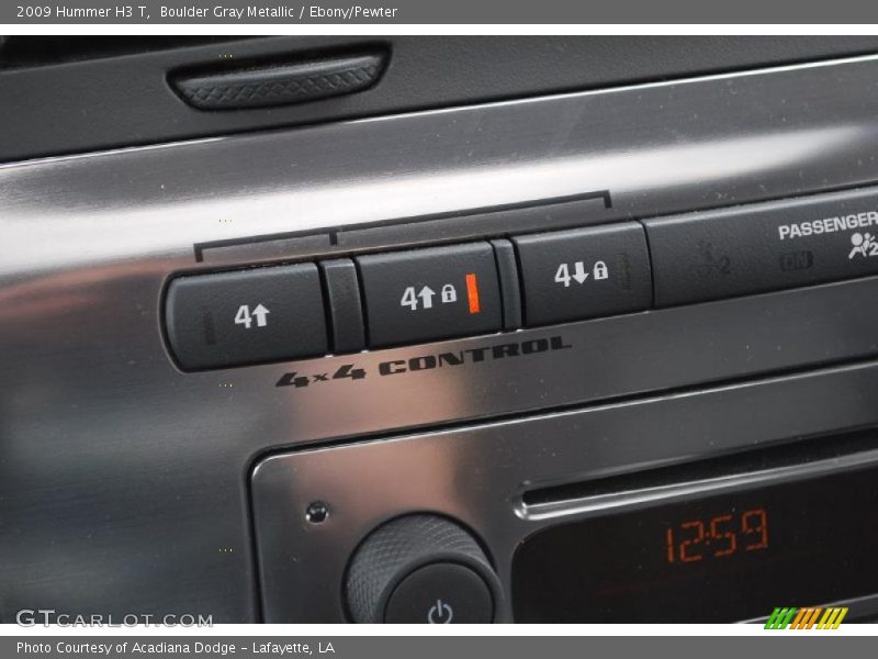 Boulder Gray Metallic / Ebony/Pewter 2009 Hummer H3 T