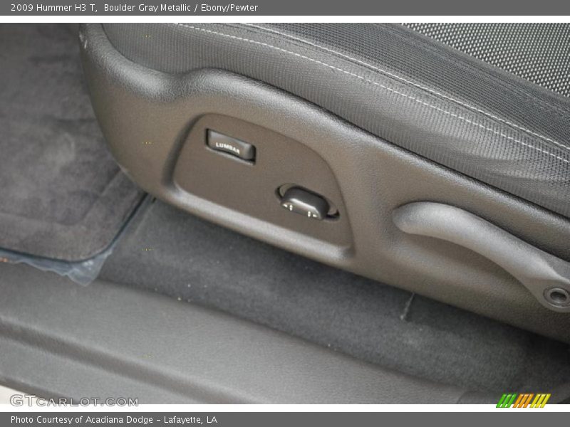 Boulder Gray Metallic / Ebony/Pewter 2009 Hummer H3 T