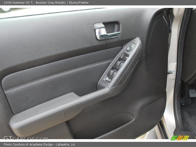 Boulder Gray Metallic / Ebony/Pewter 2009 Hummer H3 T