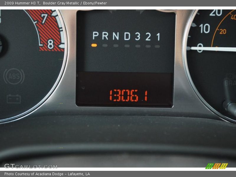 Boulder Gray Metallic / Ebony/Pewter 2009 Hummer H3 T