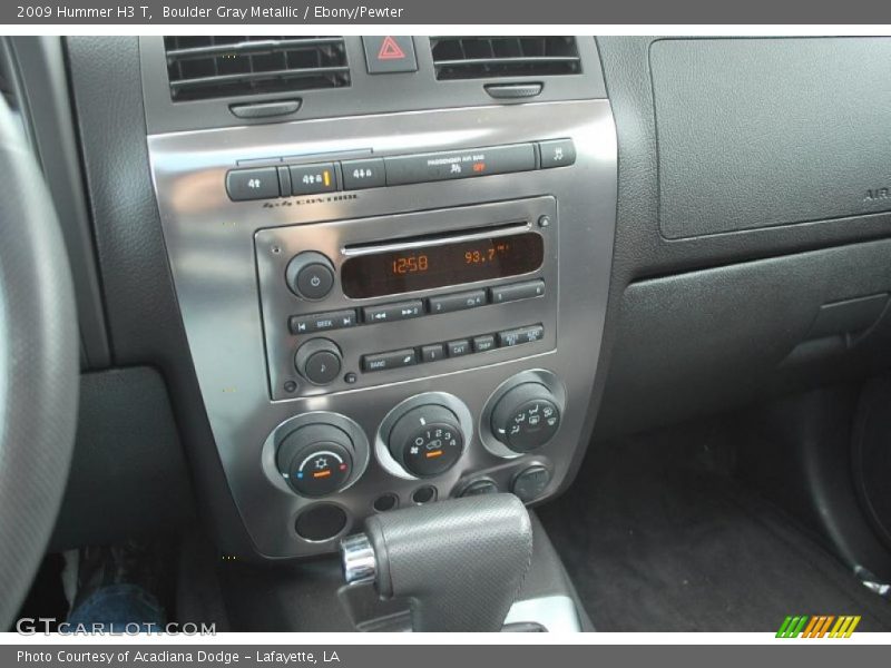Boulder Gray Metallic / Ebony/Pewter 2009 Hummer H3 T