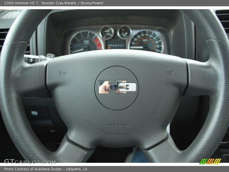 Boulder Gray Metallic / Ebony/Pewter 2009 Hummer H3 T