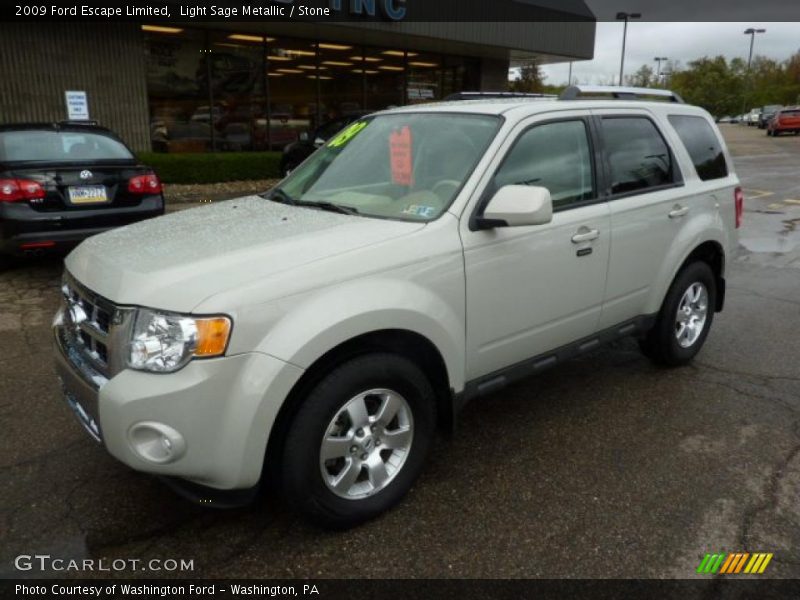 Light Sage Metallic / Stone 2009 Ford Escape Limited