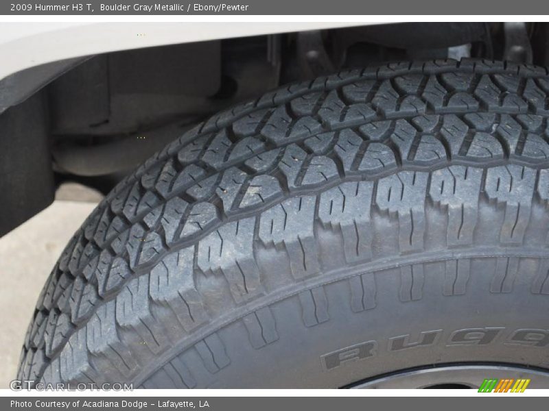 Boulder Gray Metallic / Ebony/Pewter 2009 Hummer H3 T