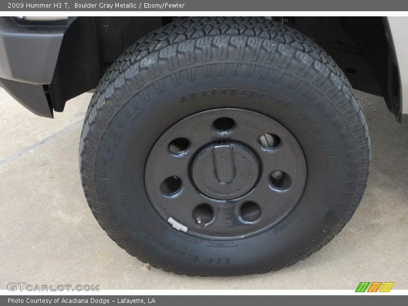 Boulder Gray Metallic / Ebony/Pewter 2009 Hummer H3 T