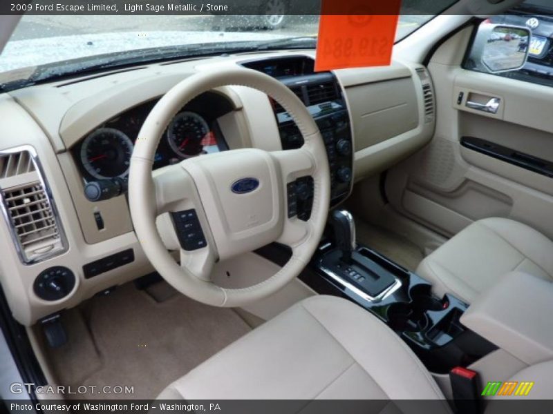Light Sage Metallic / Stone 2009 Ford Escape Limited