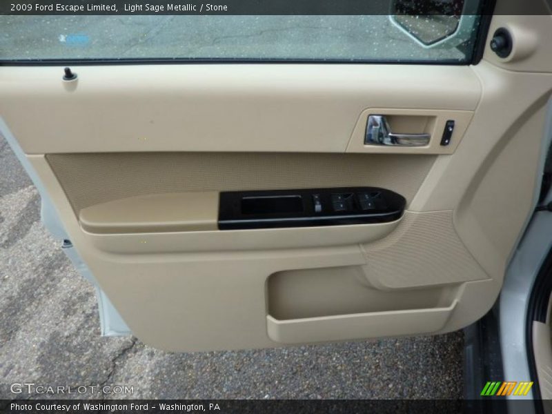 Light Sage Metallic / Stone 2009 Ford Escape Limited