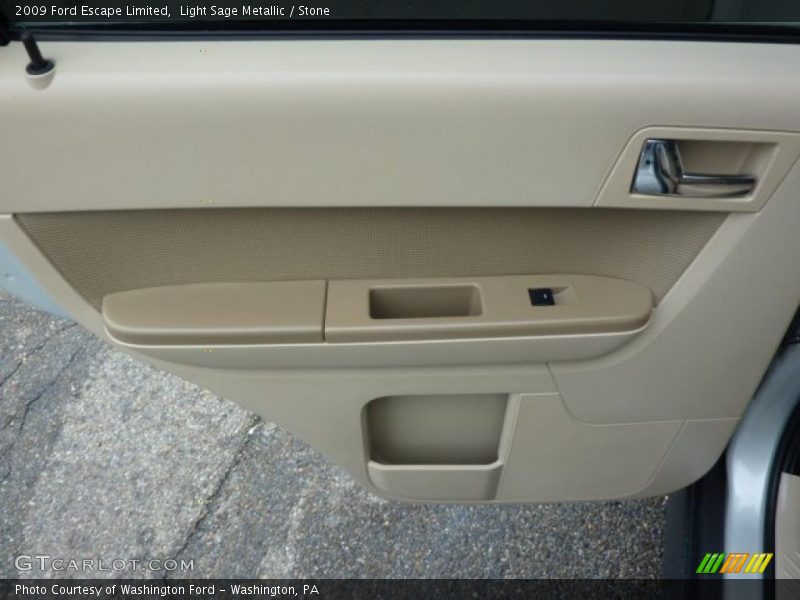 Light Sage Metallic / Stone 2009 Ford Escape Limited