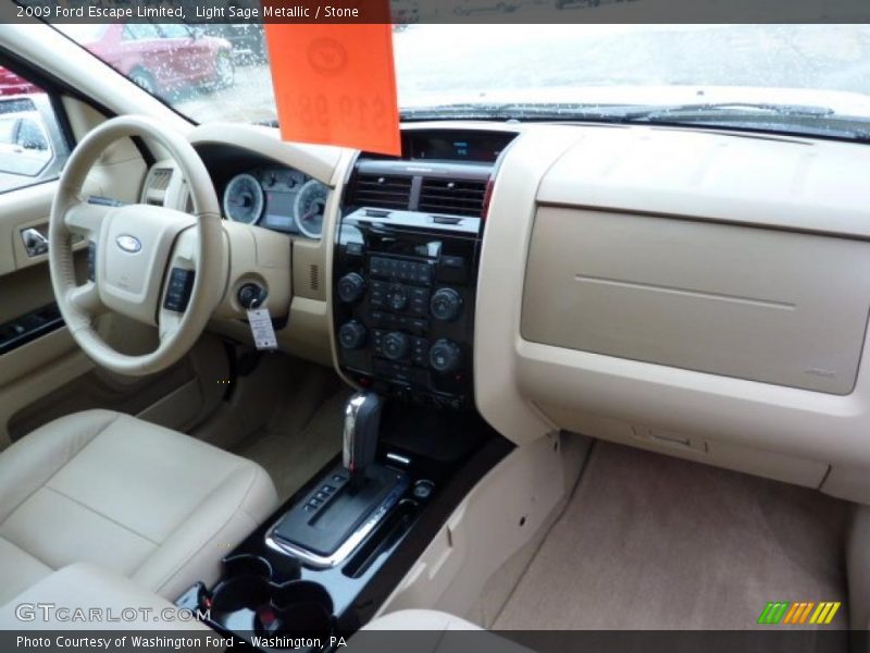 Light Sage Metallic / Stone 2009 Ford Escape Limited