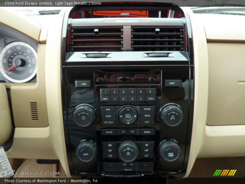 Light Sage Metallic / Stone 2009 Ford Escape Limited
