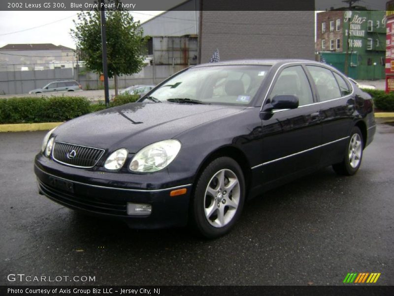 Blue Onyx Pearl / Ivory 2002 Lexus GS 300