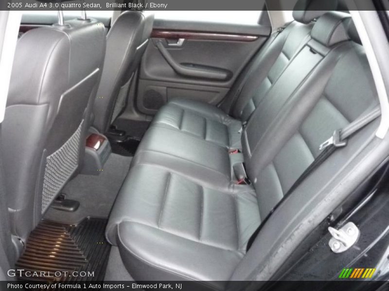 Brilliant Black / Ebony 2005 Audi A4 3.0 quattro Sedan