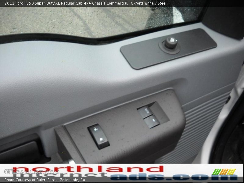 Oxford White / Steel 2011 Ford F350 Super Duty XL Regular Cab 4x4 Chassis Commercial