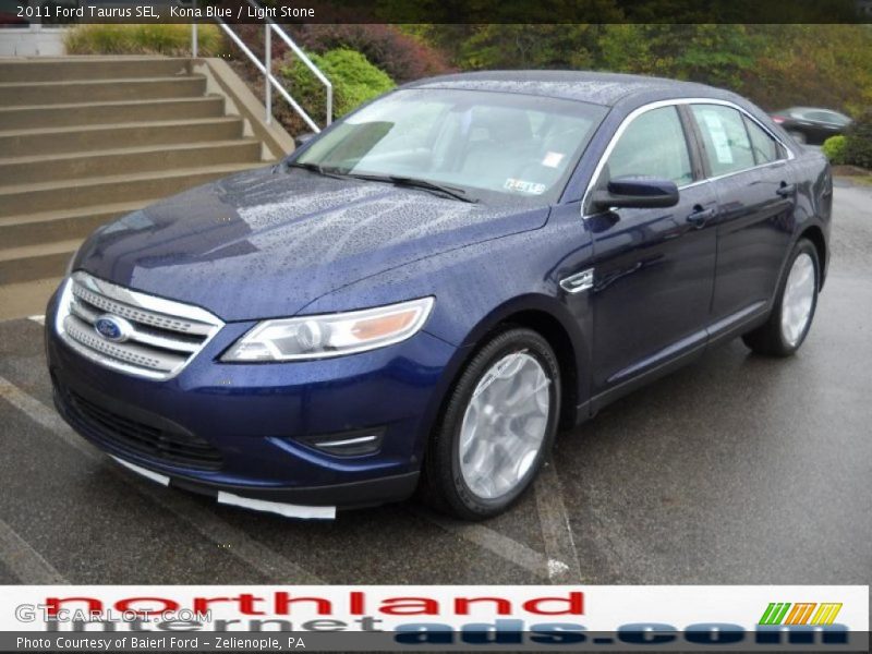 Kona Blue / Light Stone 2011 Ford Taurus SEL