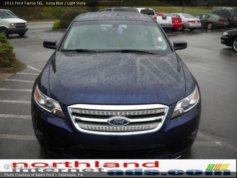 Kona Blue / Light Stone 2011 Ford Taurus SEL