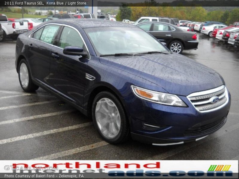 Kona Blue / Light Stone 2011 Ford Taurus SEL