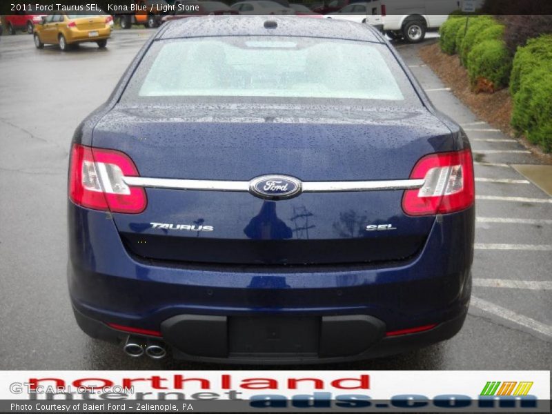 Kona Blue / Light Stone 2011 Ford Taurus SEL