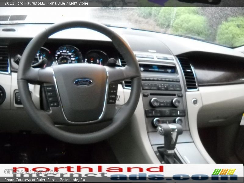Kona Blue / Light Stone 2011 Ford Taurus SEL