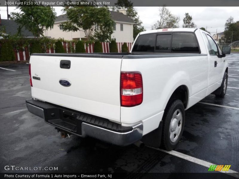 Oxford White / Dark Flint 2004 Ford F150 XLT Regular Cab