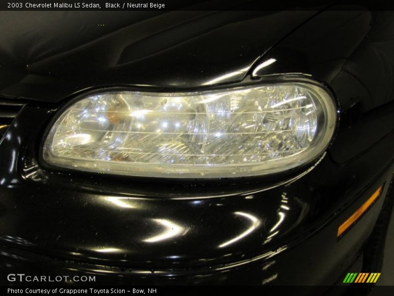 Black / Neutral Beige 2003 Chevrolet Malibu LS Sedan