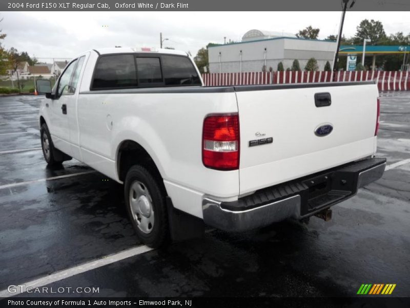 Oxford White / Dark Flint 2004 Ford F150 XLT Regular Cab