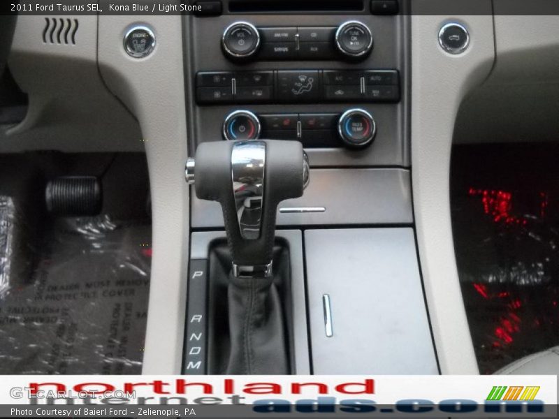 Kona Blue / Light Stone 2011 Ford Taurus SEL