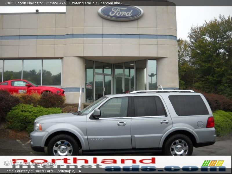 Pewter Metallic / Charcoal Black 2006 Lincoln Navigator Ultimate 4x4