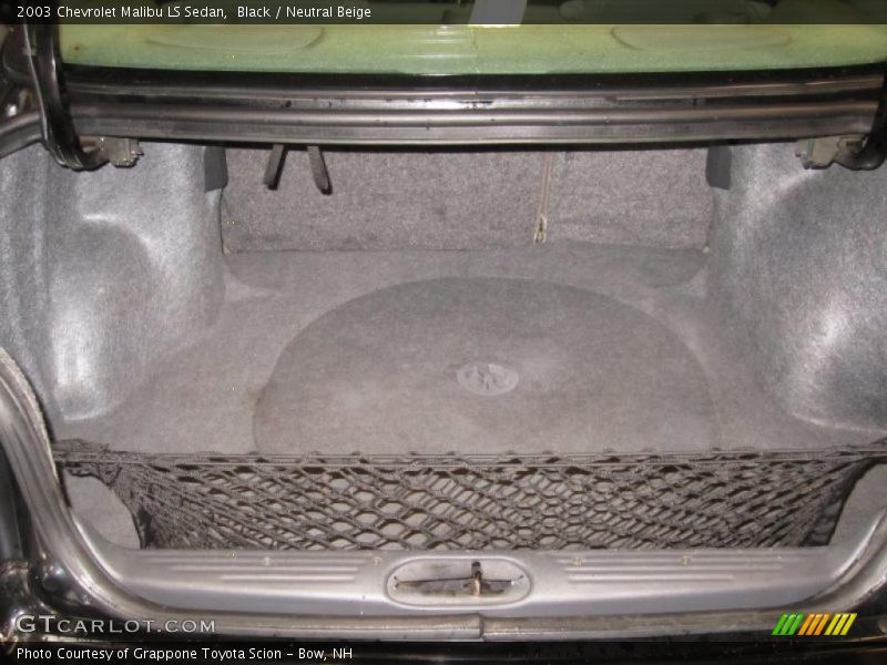 Black / Neutral Beige 2003 Chevrolet Malibu LS Sedan