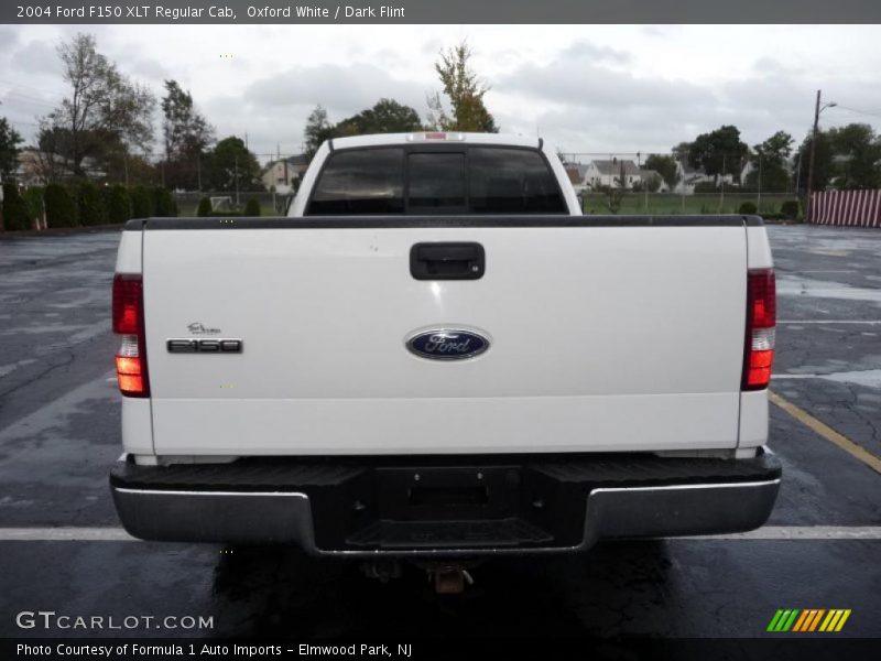 Oxford White / Dark Flint 2004 Ford F150 XLT Regular Cab