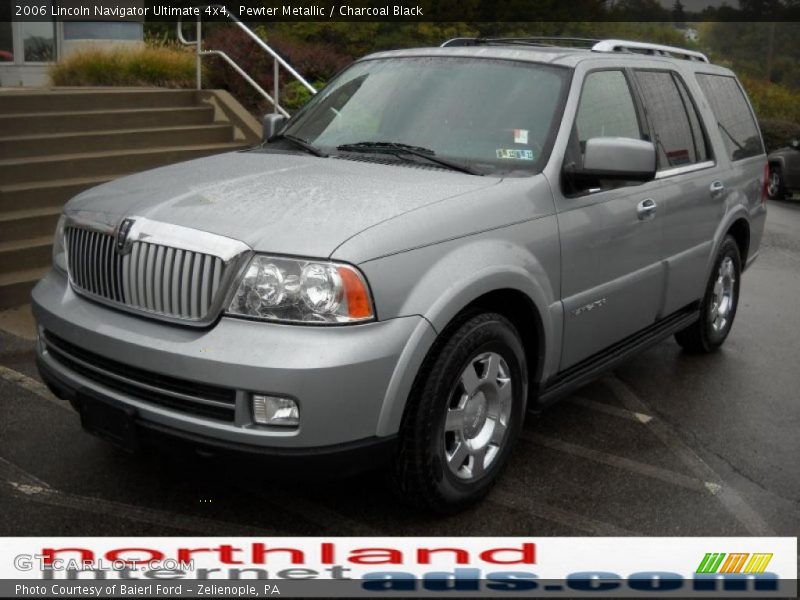 Pewter Metallic / Charcoal Black 2006 Lincoln Navigator Ultimate 4x4
