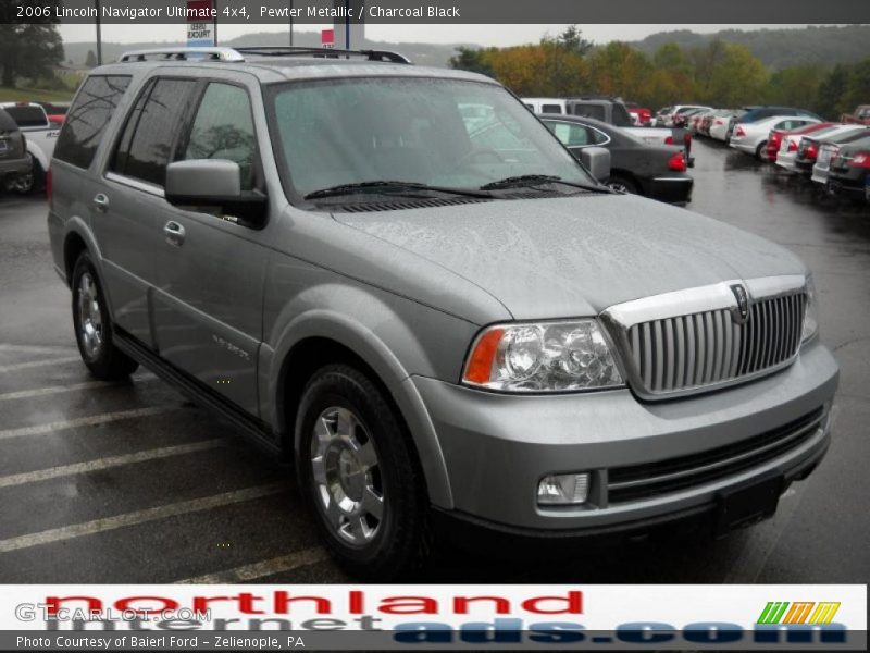 Pewter Metallic / Charcoal Black 2006 Lincoln Navigator Ultimate 4x4